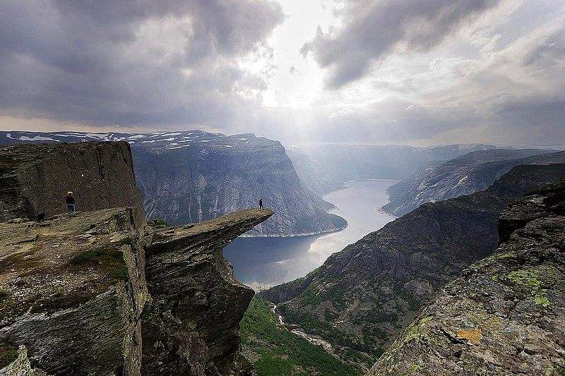 Earth: The Pale Blue Dot - Trolltunga